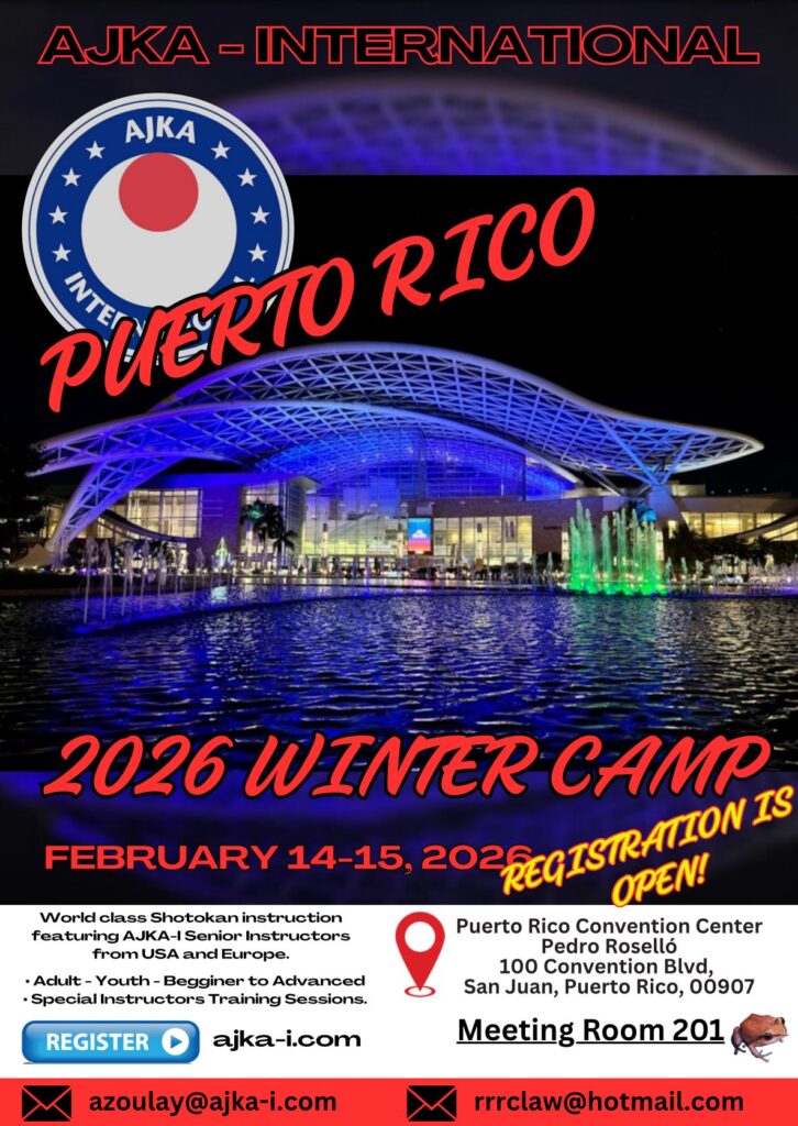AJKA-I Puerto Rico Karate Training Feb 2026